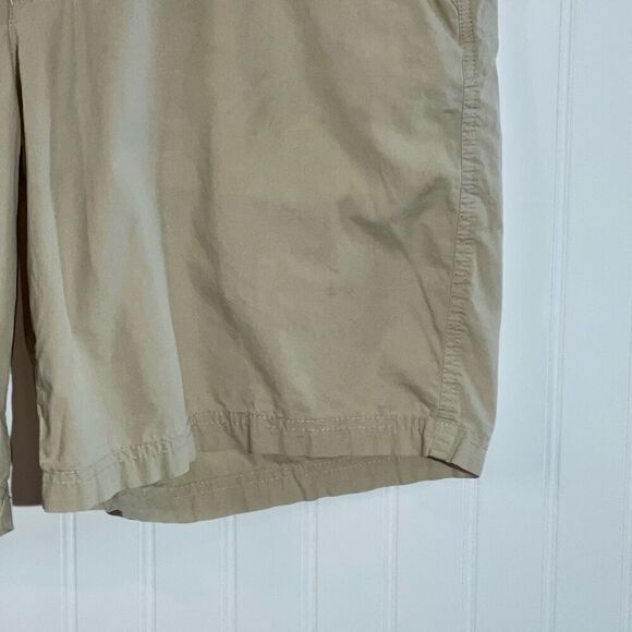 Columbia Flat Front Shorts Mens 40W/10L Tan Regular Classic Fit Hiking Golf - Picture 4 of 10